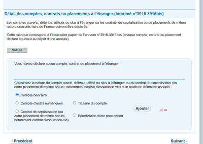 Déclarer les compte style Stripe à l'étranger au impôts